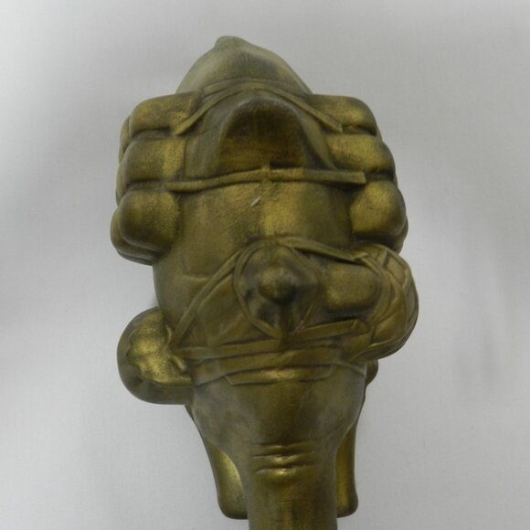 Nativity Vintage Chalkware Camel Christmas Figurine Sitting 10" x 5" Bronze - Picture 11 of 13